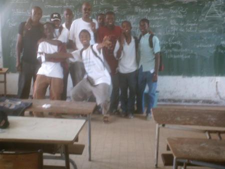 le groupe et mon prof d HG